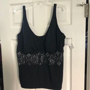 Liz Claiborne Swim Top